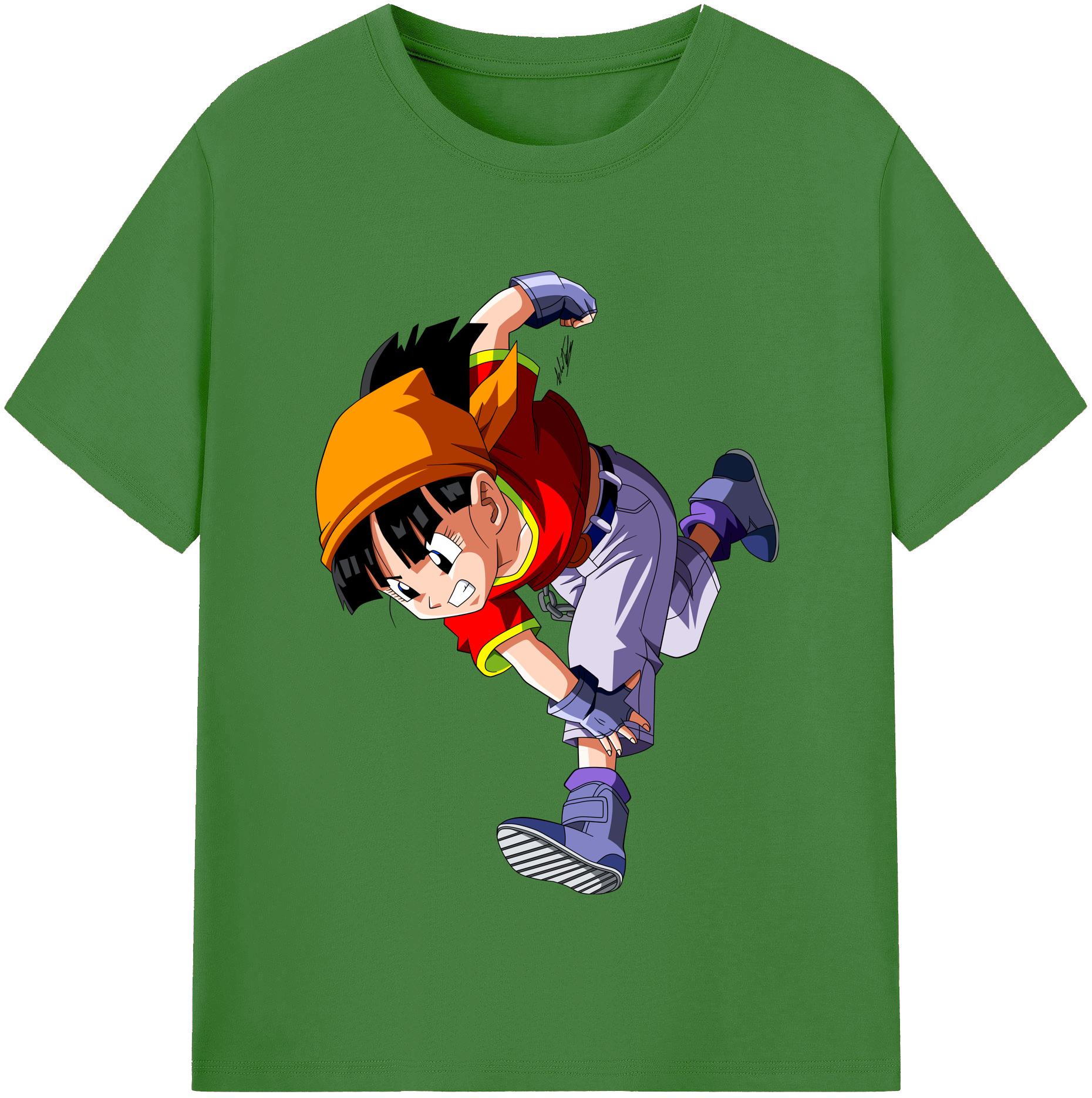 （画像用） ドラゴンボール パン DRAGON BALL Pan レディースカジュアルプリントTシャツ（綿100％）